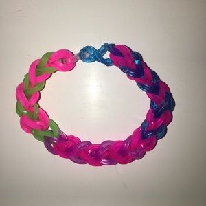 Rubber band bracelet
